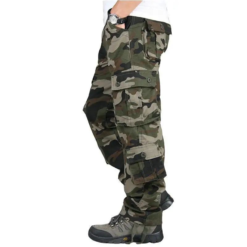 Camouflage High-Quality Cotton Pants