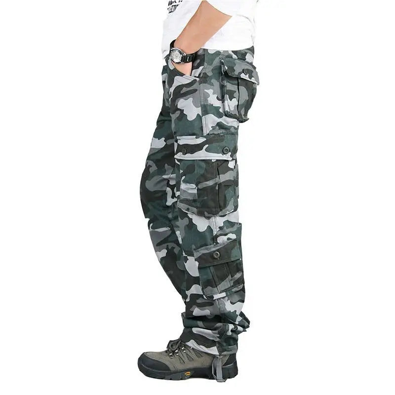 Camouflage High-Quality Cotton Pants