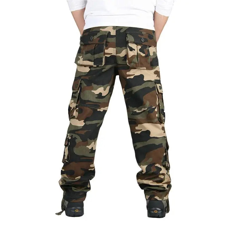 Camouflage High-Quality Cotton Pants