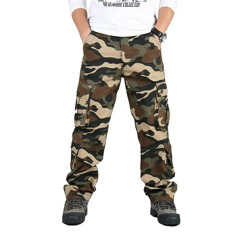 Camouflage High-Quality Cotton Pants