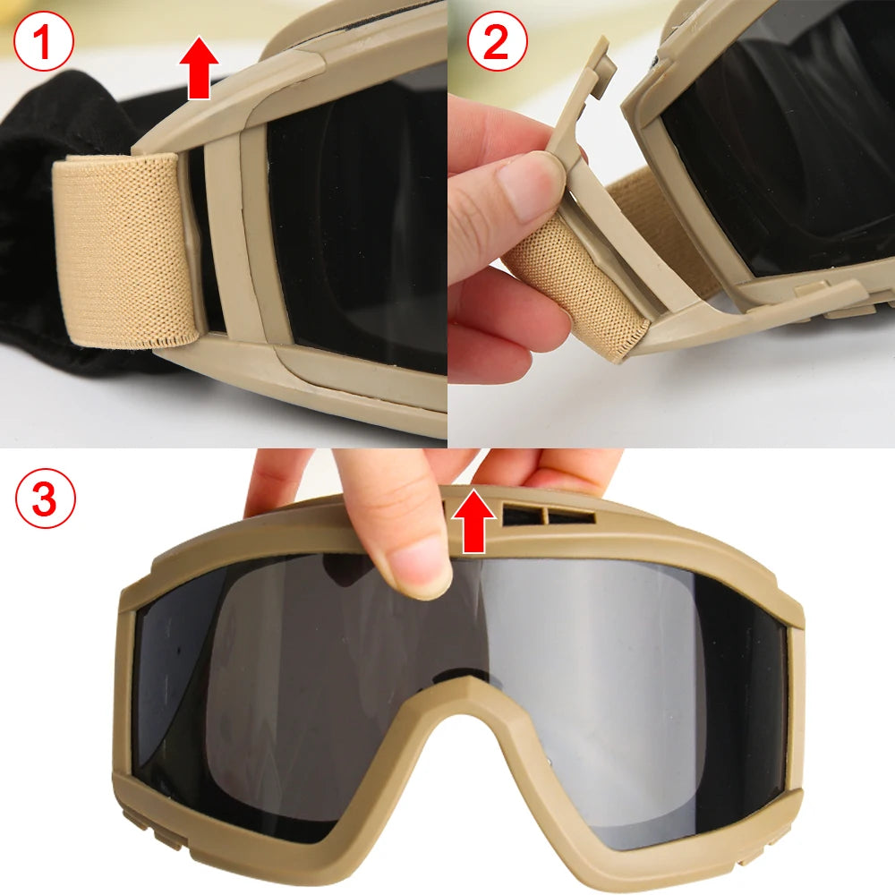 Airsoft Tactical Goggles 3