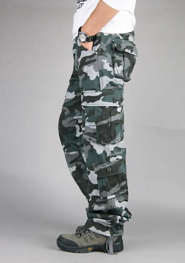 Camouflage High-Quality Cotton Pants