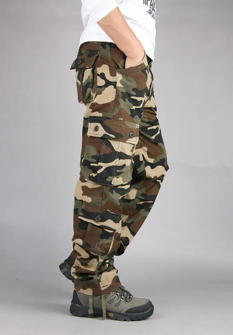 Camouflage High-Quality Cotton Pants