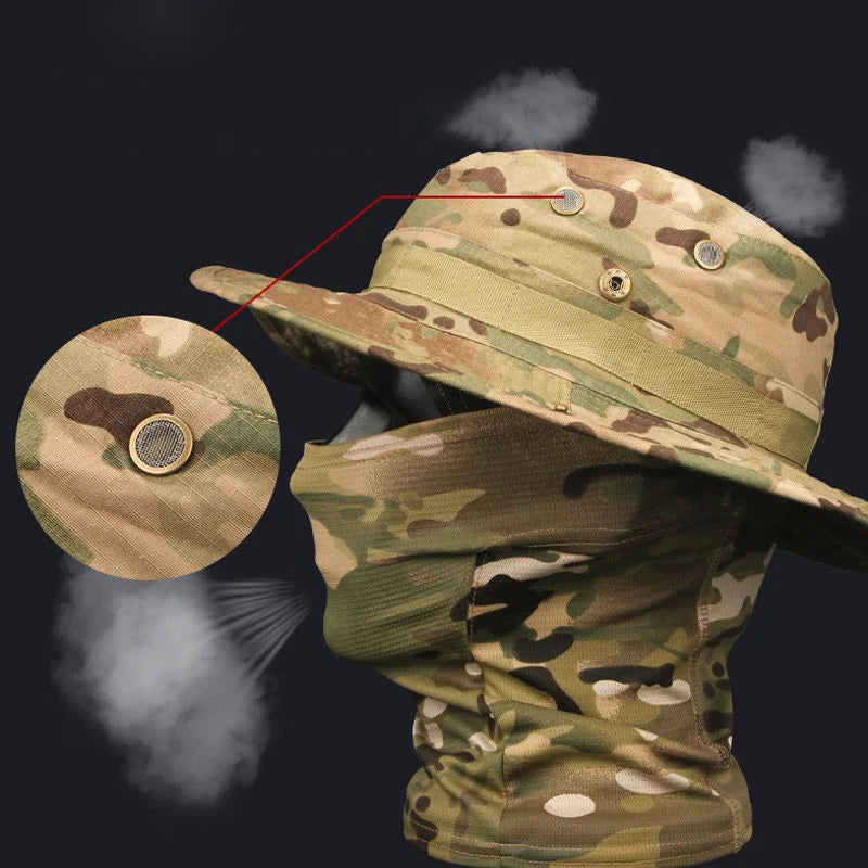 Camouflage Boonie Cap