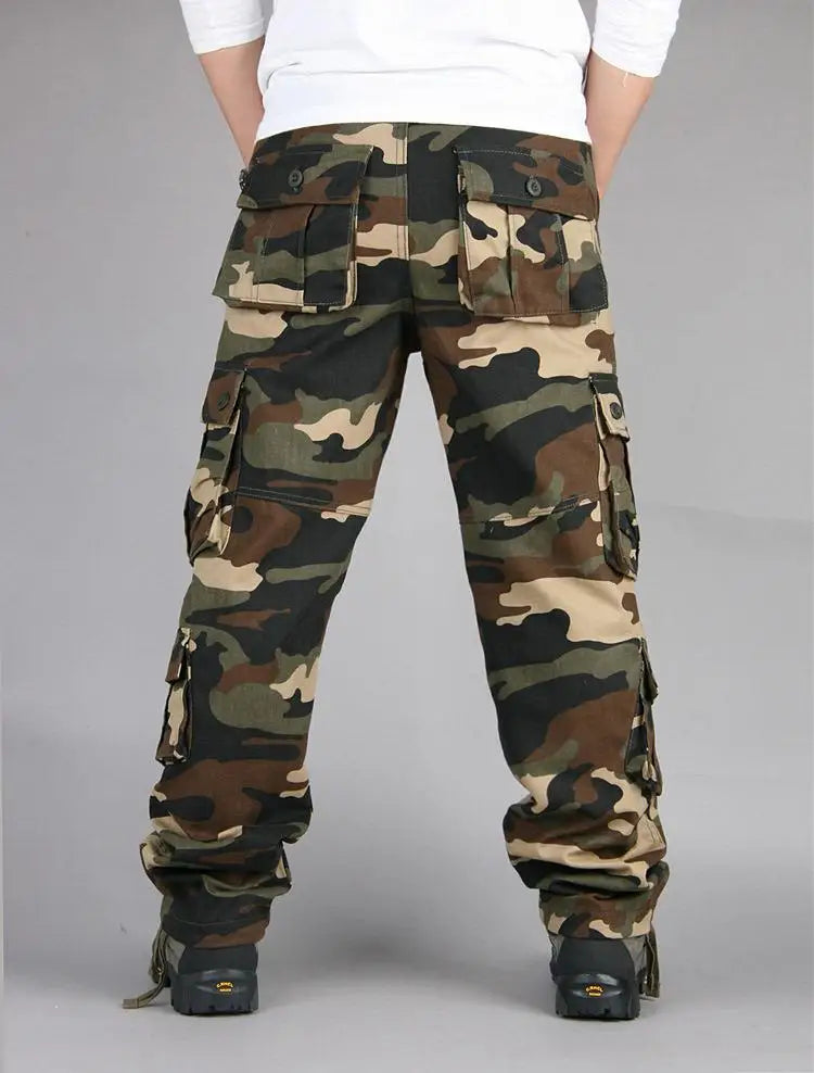 Camouflage High-Quality Cotton Pants