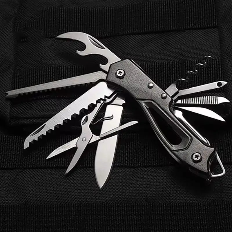 Outdoor Multitool Folding Swiss Knife