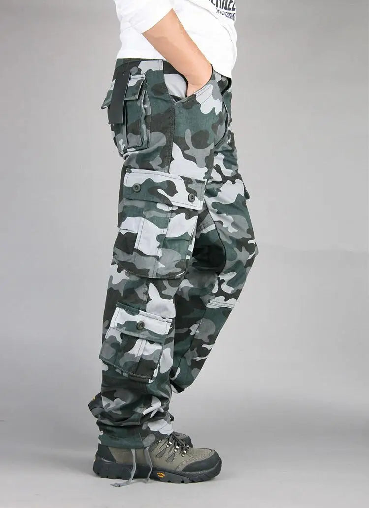 Camouflage High-Quality Cotton Pants