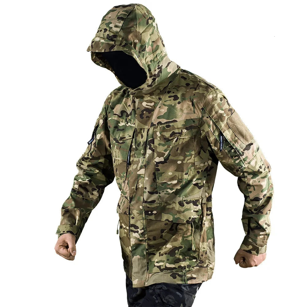 Camouflage Jacket, Outdoor, Windbreaker