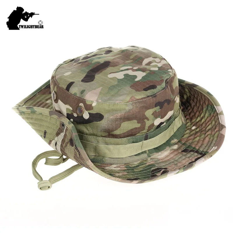 Outdoor Camouflage Bucket Hat