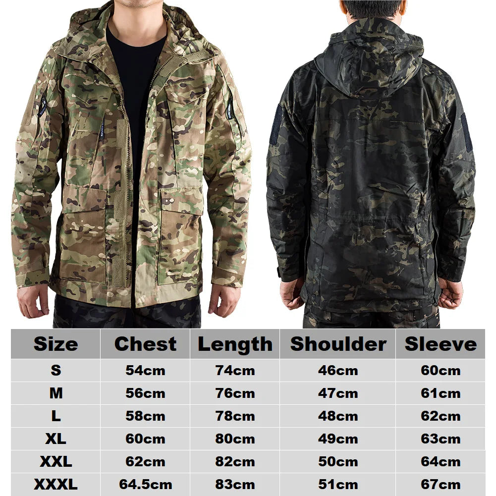 Camouflage Jacket, Outdoor, Windbreaker