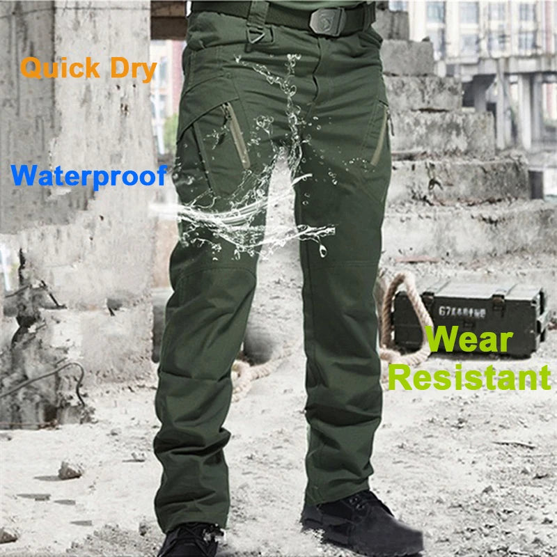 Cargo Multi-pocket Waterproof Pants