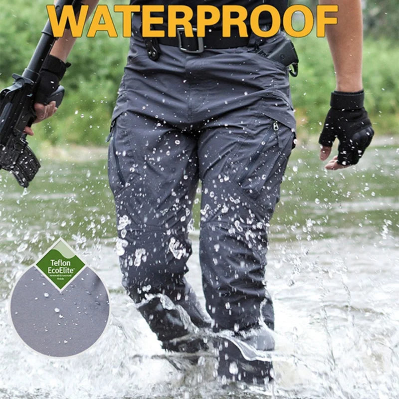 Cargo Multi-pocket Waterproof Pants