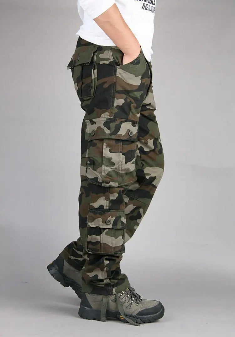 Camouflage High-Quality Cotton Pants