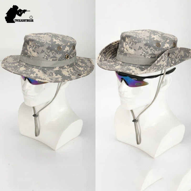 Outdoor Camouflage Bucket Hat